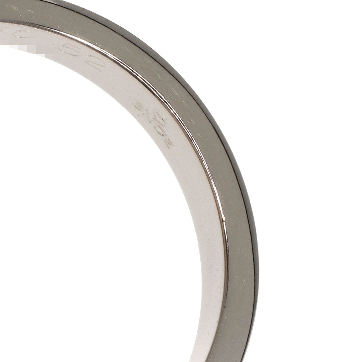 CARTIER Mini love ring # 52 Ring K18 White Gold Ladies [Used]