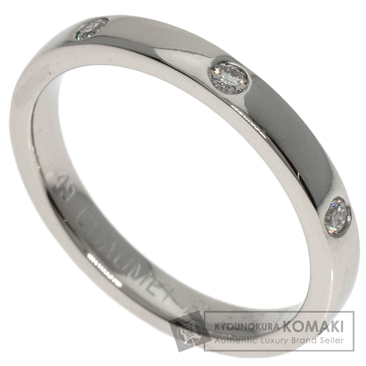 Chaumet Eternal 7P Diamond #49 Ring Platinum PT950 Ladies [Used]