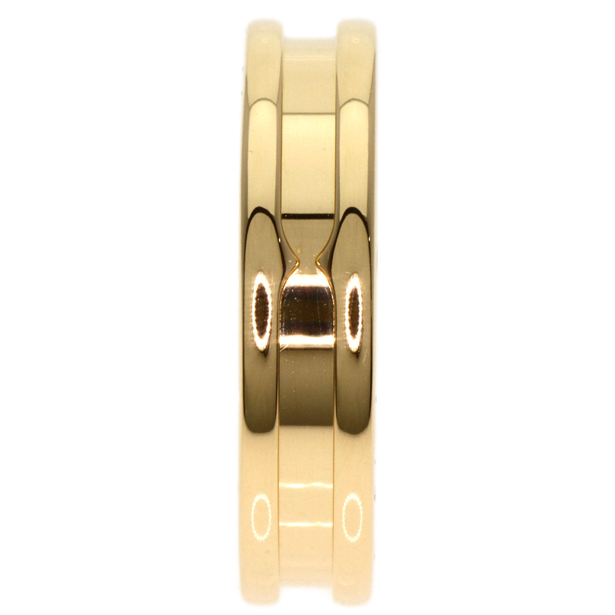 BVLGARI B-zero1 B-zero1 1 Band #47 Ring K18 Yellow Gold Ladies [Used]