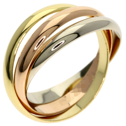 CARTIER Trinity #62 Ring K18 Yellow Gold 18K Pink GoldLadies [Used]