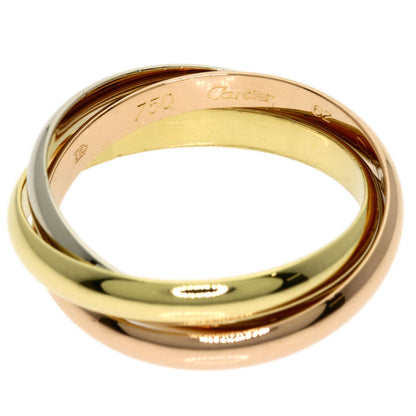 CARTIER Trinity #62 Ring K18 Yellow Gold 18K Pink GoldLadies [Used]