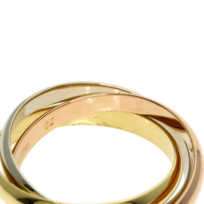 CARTIER Trinity #62 Ring K18 Yellow Gold 18K Pink GoldLadies [Used]