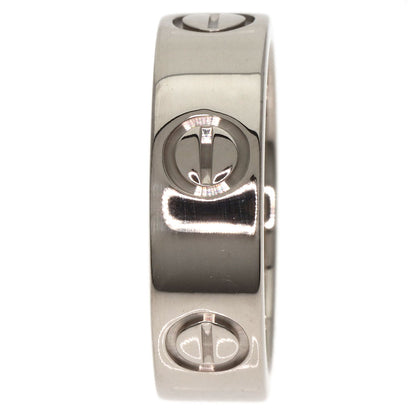 CARTIER love ring #50 Ring K18 White Gold Ladies [Used]
