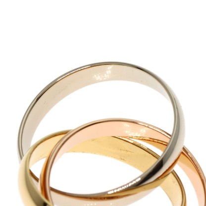 CARTIER Trinity MM #49 Ring K18 Yellow Gold 18K Pink GoldLadies [Used]