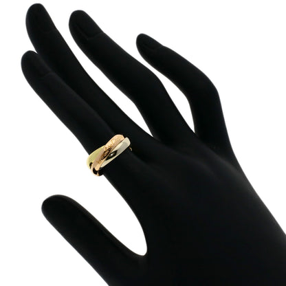 CARTIER Trinity #48 Ring K18 Yellow Gold 18K Pink GoldLadies [Used]