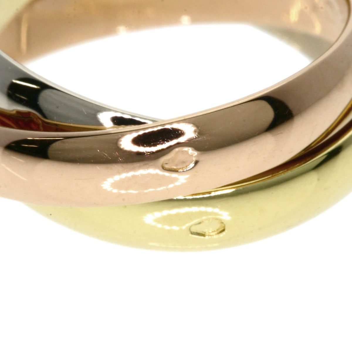CARTIER Trinity #48 Ring K18 Yellow Gold 18K Pink GoldLadies [Used]