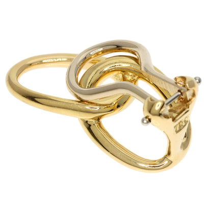 TIFFANY&Co. Double loop Earring K18 Yellow Gold Ladies [Used]