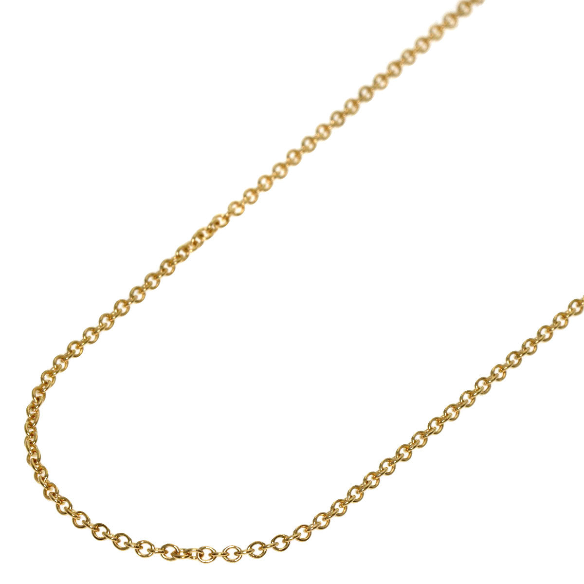 TIFFANY&Co. Chain 15.7" Necklace K18 Yellow Gold Ladies [Used]
