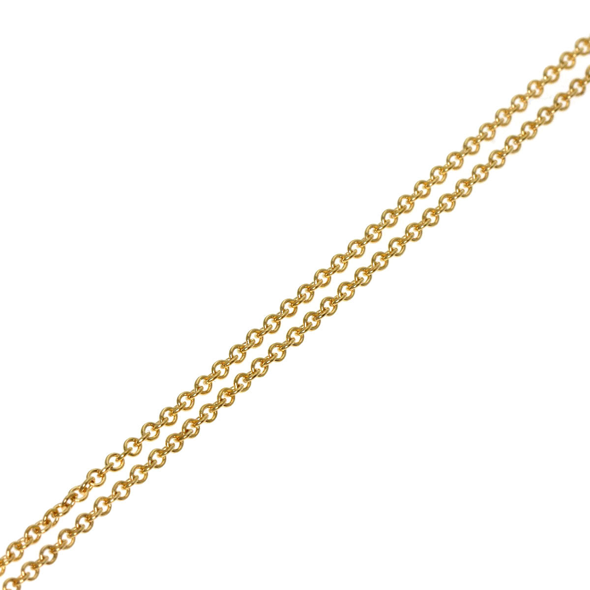 TIFFANY&Co. Chain 15.7" Necklace K18 Yellow Gold Ladies [Used]