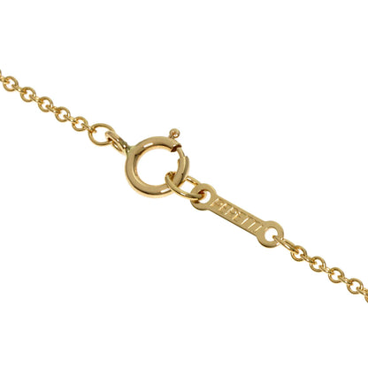 TIFFANY&Co. Chain 15.7" Necklace K18 Yellow Gold Ladies [Used]