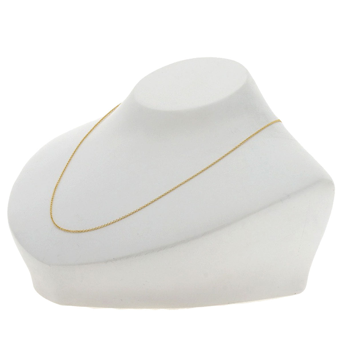 TIFFANY&Co. Chain 15.7" Necklace K18 Yellow Gold Ladies [Used]