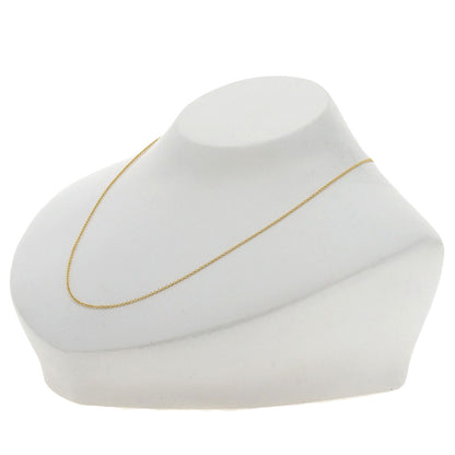 TIFFANY&Co. Chain 15.7" Necklace K18 Yellow Gold Ladies [Used]