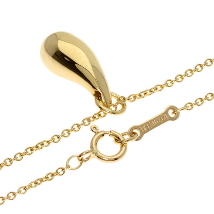 TIFFANY&Co. teardrop Necklace K18 Yellow Gold Ladies [Used]