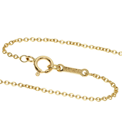 TIFFANY&Co. teardrop Necklace K18 Yellow Gold Ladies [Used]