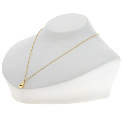 TIFFANY&Co. teardrop Necklace K18 Yellow Gold Ladies [Used]