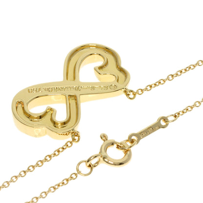 TIFFANY&Co. Double Loving Heart Necklace K18 Yellow Gold Ladies [Used]