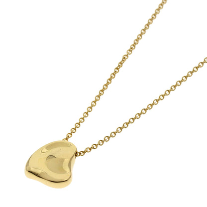 TIFFANY&Co.   Full heart Necklace  K18 Yellow Gold Ladies [Used]