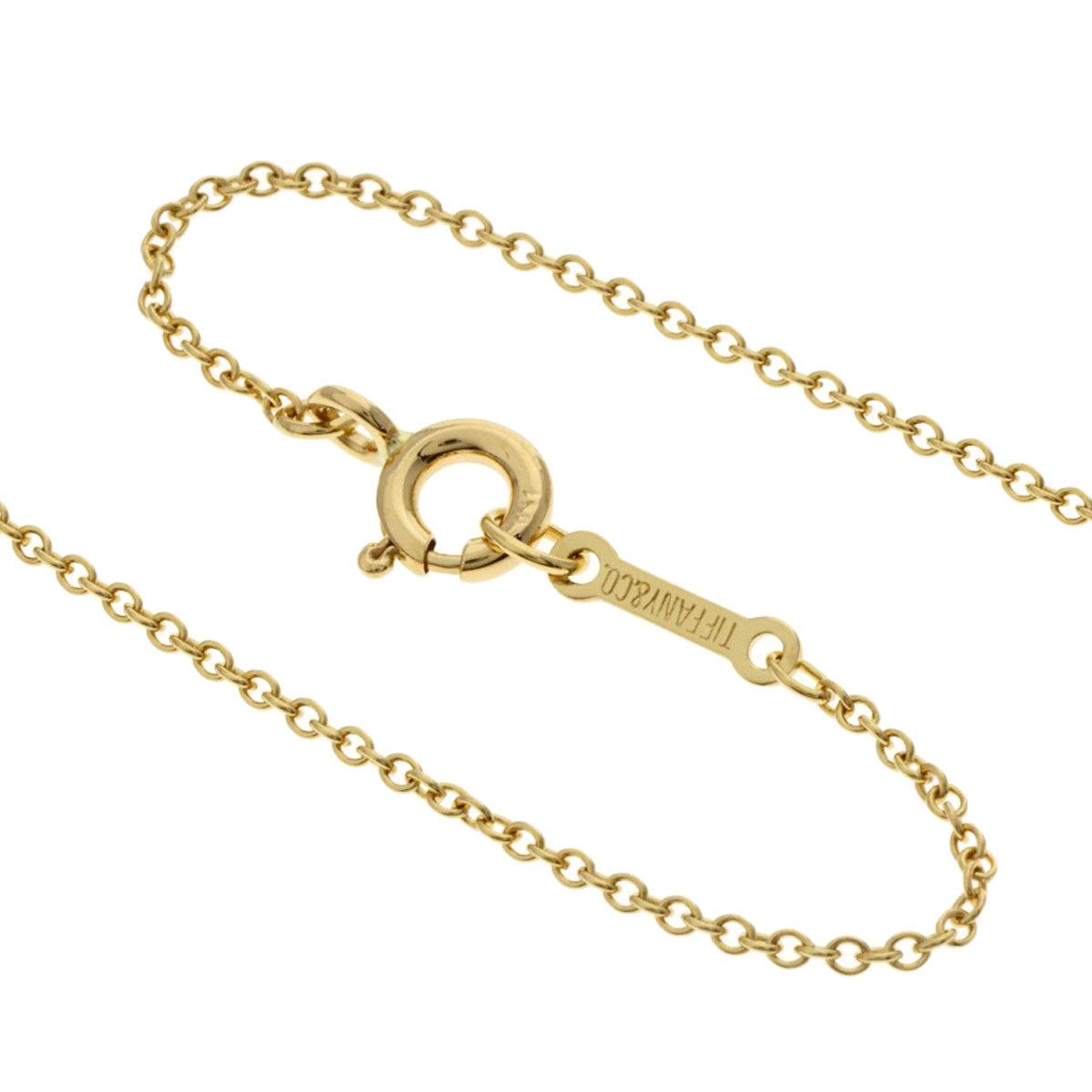 TIFFANY&Co.   Full heart Necklace  K18 Yellow Gold Ladies [Used]