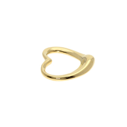 TIFFANY&Co.   Open heart Pendant top  K18 Yellow Gold Ladies [Used]