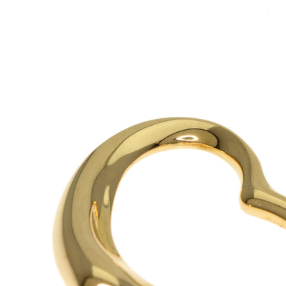 TIFFANY&Co.   Open heart Pendant top  K18 Yellow Gold Ladies [Used]