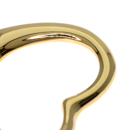 TIFFANY&Co.   Open heart Pendant top  K18 Yellow Gold Ladies [Used]