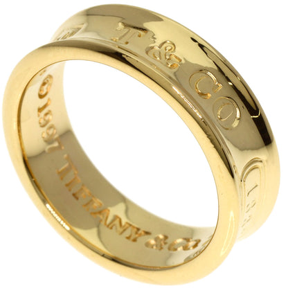 TIFFANY&Co. 1837 Ring K18 Yellow Gold Ladies [Used]