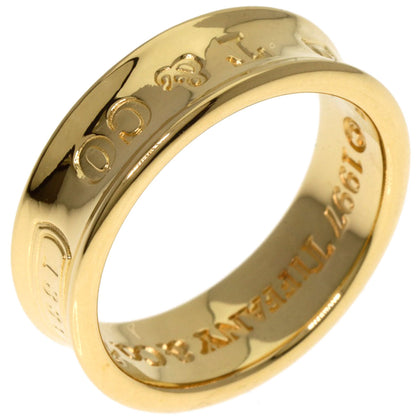 TIFFANY&Co. 1837 Ring K18 Yellow Gold Ladies [Used]