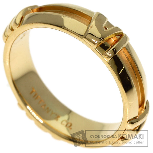 TIFFANY&Co. Atlas Ring K18 Yellow Gold Ladies [Used]