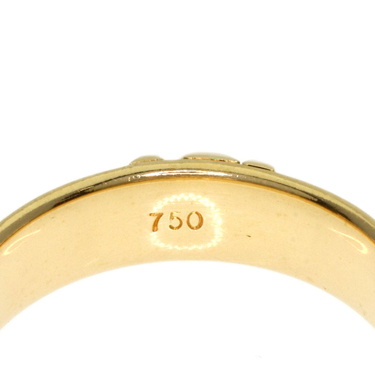 TIFFANY&Co. Atlas Ring K18 Yellow Gold Ladies [Used]