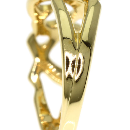 TIFFANY&Co.   Triple rubbing heart Ring  K18 Yellow Gold Ladies [Used]