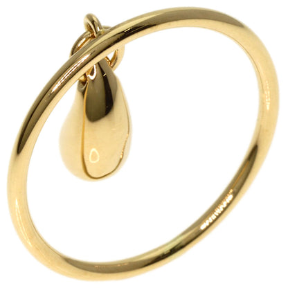 TIFFANY&Co. teardrop Ring K18 Yellow Gold Ladies [Used]
