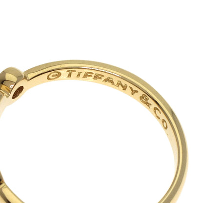 TIFFANY&Co. Full Heart 2P Diamond Ring K18 Yellow Gold Ladies [Used]