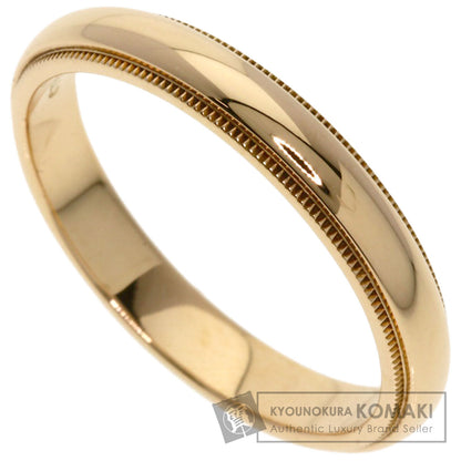 TIFFANY&Co. Milgrain Ring K18 Pink Gold unisex [Used]