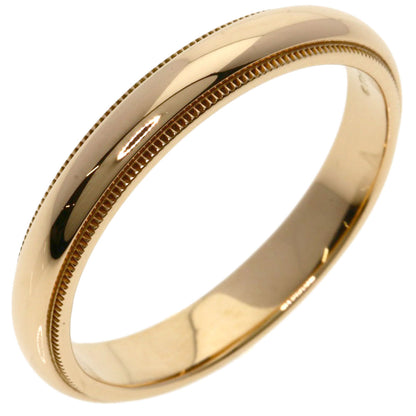 TIFFANY&Co. Milgrain Ring K18 Pink Gold unisex [Used]