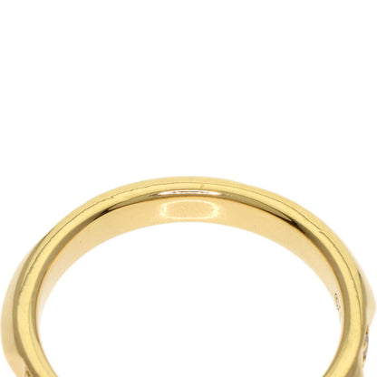 TIFFANY&Co. True Band Diamond Ring K18 Yellow Gold Ladies [Used]