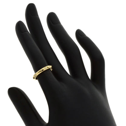 TIFFANY&Co. True Band Diamond Ring K18 Yellow Gold Ladies [Used]