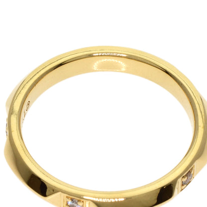 TIFFANY&Co. True Band Diamond Ring K18 Yellow Gold Ladies [Used]