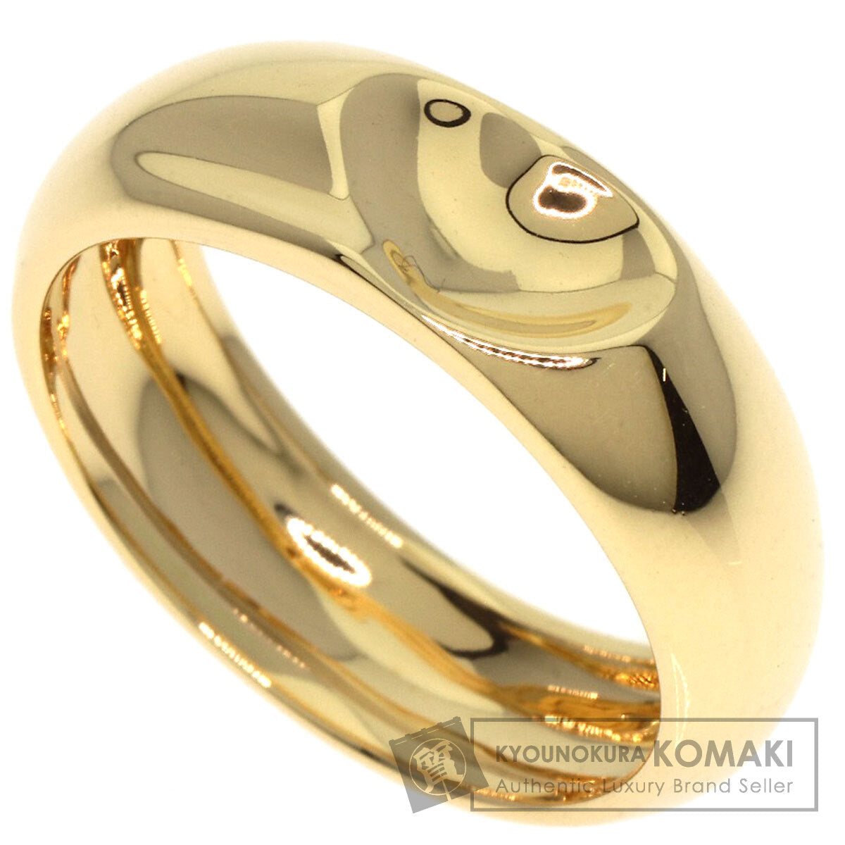 TIFFANY&Co.   Full heart Ring  K18 Yellow Gold Ladies [Used]