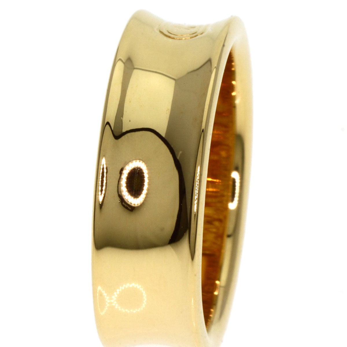 TIFFANY&Co. 1837 Ring K18 Yellow Gold Ladies [Used]