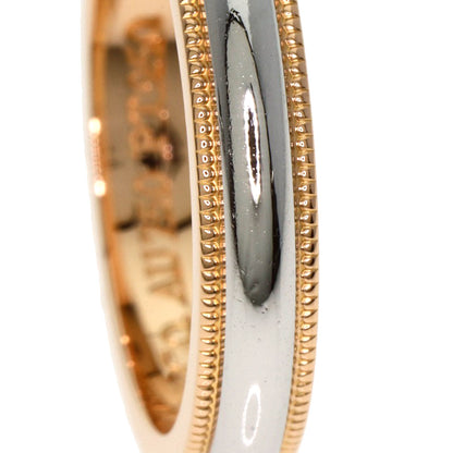 TIFFANY&Co. Milgrain Ring Platinum PT950 18K Pink GoldLadies [Used]