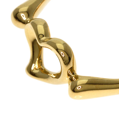 TIFFANY&Co. Open heart Ring K18 Yellow Gold Ladies [Used]