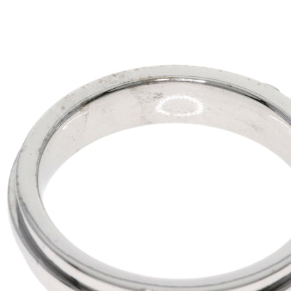 TIFFANY&Co. T TOW Narrow Ring K18 White Gold Ladies [Used]