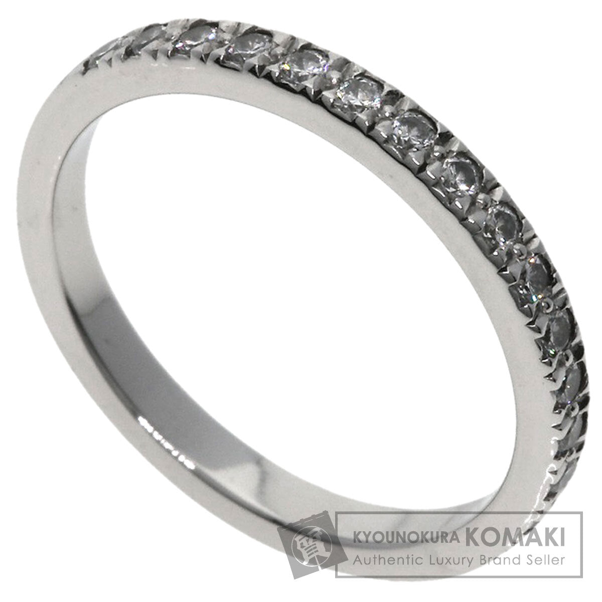 TIFFANY&Co. Novo Half Eternity Diamond Ring Platinum PT950 Ladies [Used]