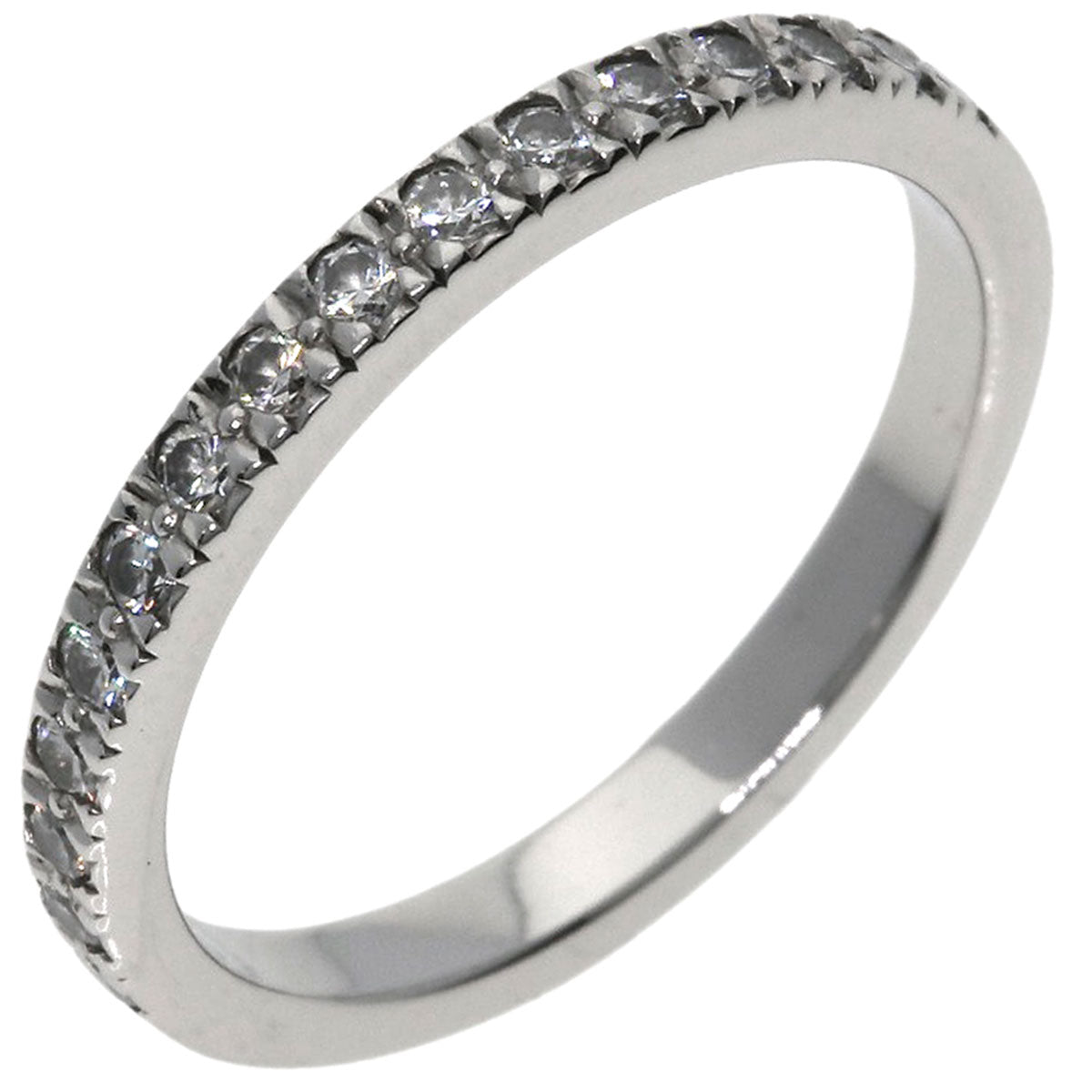 TIFFANY&Co. Novo Half Eternity Diamond Ring Platinum PT950 Ladies [Used]