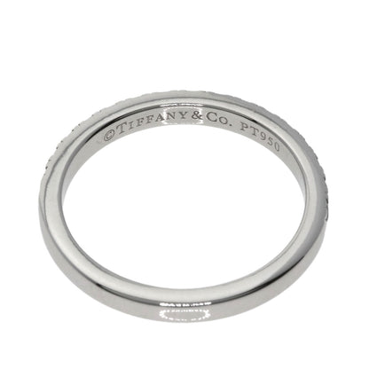 TIFFANY&Co. Novo Half Eternity Diamond Ring Platinum PT950 Ladies [Used]
