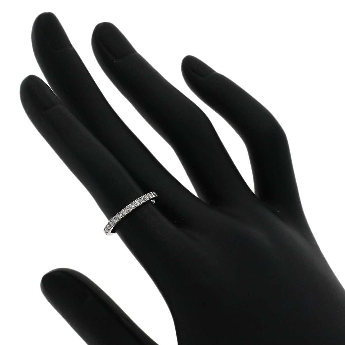 TIFFANY&Co. Novo Half Eternity Diamond Ring Platinum PT950 Ladies [Used]