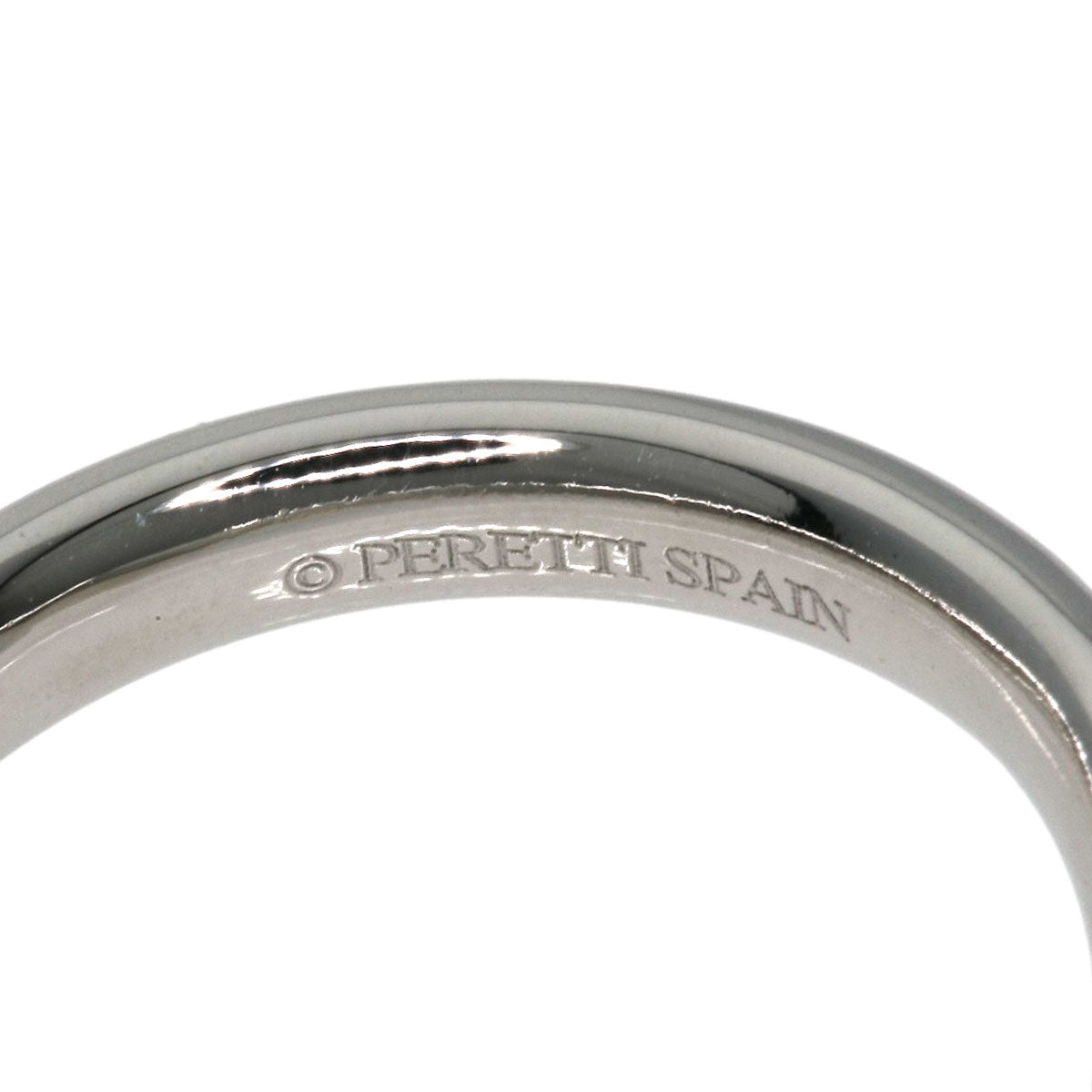 TIFFANY&Co.   Curved band Diamond Ring  Platinum PT950 Ladies [Used]