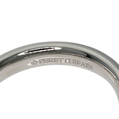 TIFFANY&Co.   Curved band Diamond Ring  Platinum PT950 Ladies [Used]