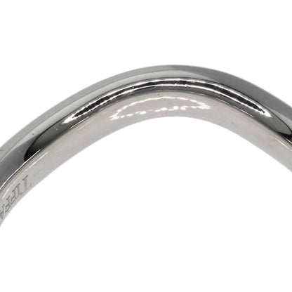 TIFFANY&Co.   Curved band Diamond Ring  Platinum PT950 Ladies [Used]