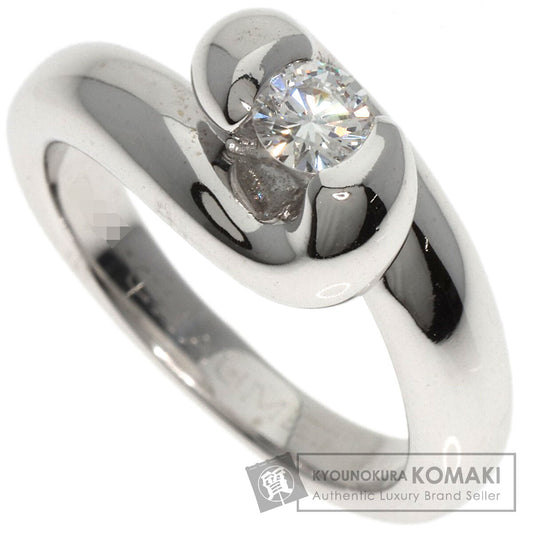 Chaumet Turban Diamond Ring K18 White Gold Ladies [Used]